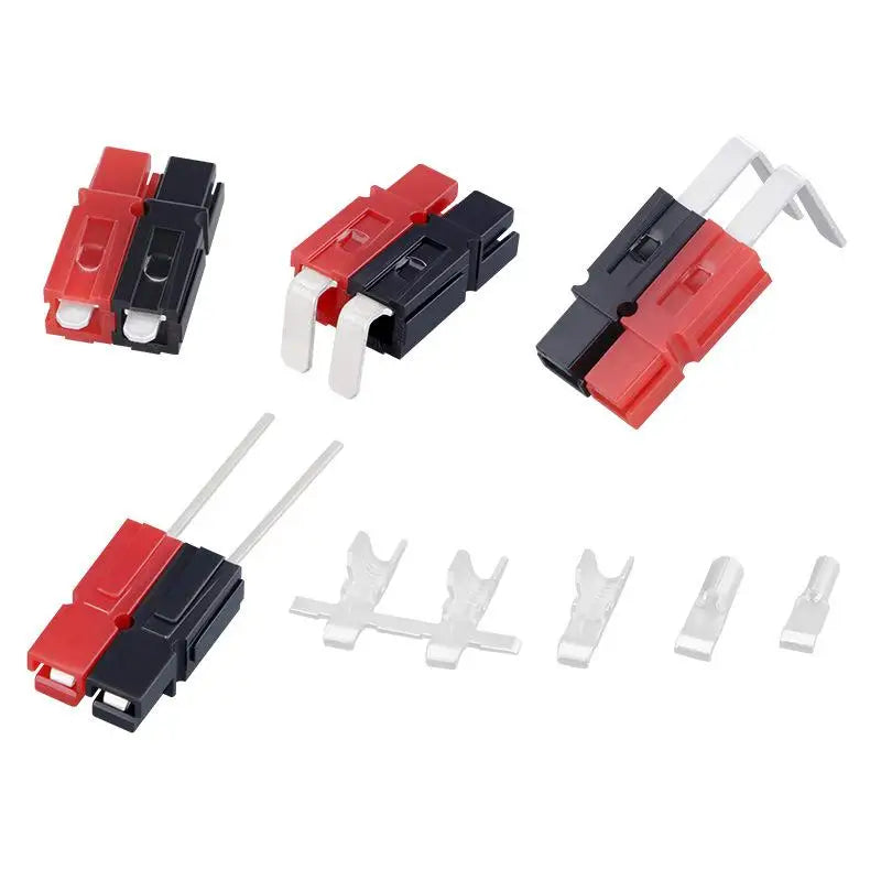 30A Power Pole Red Black Connectors High Conductivity PP Power Connector Terminals For Battery Automotive DIY Projects