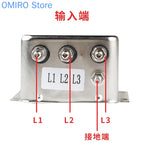 AC / DC Filter Three-phase Anti-interference EMI Socket Linear Audio Power Purification 380vcw