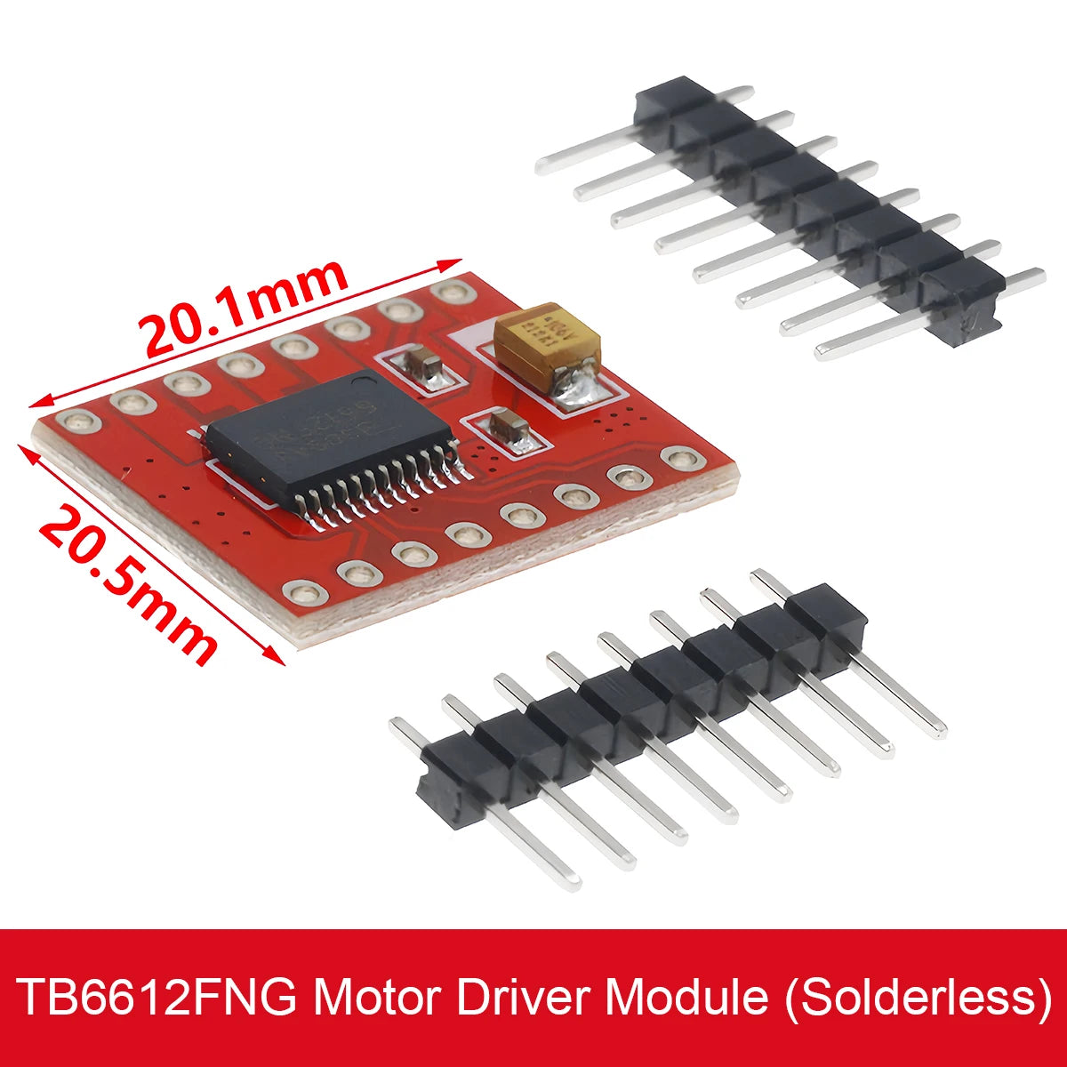 1-3PCS TB6612 DRV8833 Dual Motor Driver 1A TB6612FNG DC Motor Drive Module for Arduino Microcontroller Better than L298N