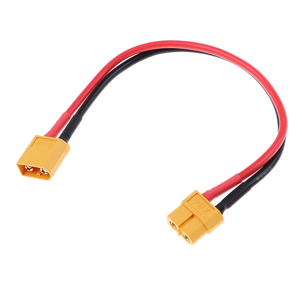 Male To Female XT90 Deans T XT60 Plug XT60/T Adapter 14AWG 20CM Extension Cable Leads Adapte For RC Lipo Battery 1PCS