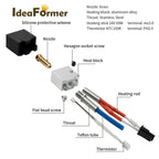 For Anycubic Kobra 2 Hotend Kit 24V 60W Heater Cartridge Thermistor 0.4mm Print Hot End For Kobra2/Kobra2 Plus/ Kobra2 Pro