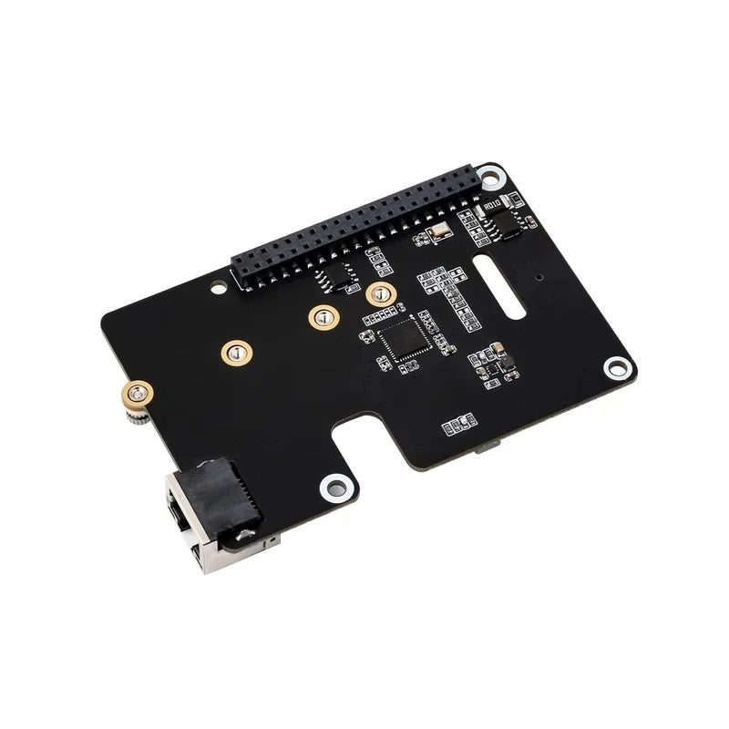 Raspberry Pi 5 PCIe To.2 NVME SSD And Gigabit Ethernet RJ45 HAT RTL8111H M_KEY 2230/2242/2260/2280