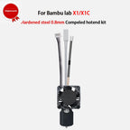 Original Hotend For Bambu Lab X1 X1C P1P P1S Hard Steel Nozzles Bamboo Hotend Thermistor For bambu lab cooling fan P1s X1c Hoend