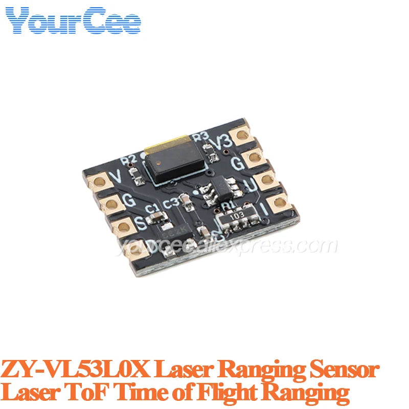 5pcs/1pc Laser Ranging Sensor Module VL6180X VL53L0X VL53L8CX VL53L7CX VL53L3CX TOF250 TWTOF240UI TOF050F TOF400 Distance Sensor