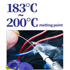 MECHANIC SX-862 60g Double Hole Rosin Core Solder Wire 183℃ Melting Point Solder Flux 1-3% No-residue High Purity Welding Cable