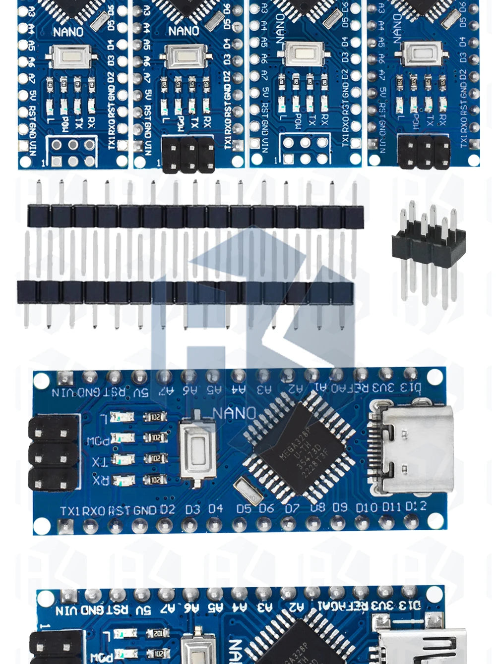 High Quality Nano 3.0 Controller Nano CH340 USB Driver ATMEGA328 ATMEGA328P Nano Mini USB with the Bootloader for Arduino