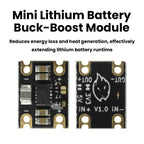 TPS63802 Lithium Battery Boost Buck Module DC 1.8-5.5V to 3.3V/5V Step Up Down Power Supply Module TPS63802 Boost Buck Converter