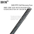 20PCS 0603 0805 1206 1210 1812 0.1A 0.2A 0.25A 0.35A 0.5A 0.75A 1A 1.5A 2A 3A PPTC Self-Recovery Fuse SMD FUSE Resettable SMD