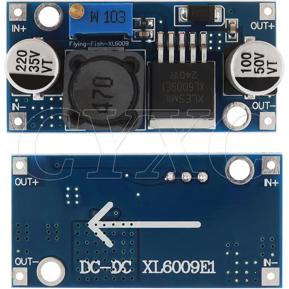 1-20PCS XL6009 4A Boost Converter Step Up Adjustable 15W 5-32V to 5-50V DC-DC Power Supply Module LM2577 Step-up Module
