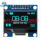1PCS/5PCS 1.3 inch OLED module SPI/IIC Communicate white/blue color 128X64 1.3 inch OLED LCD LED Display Module 1.3" OLED module