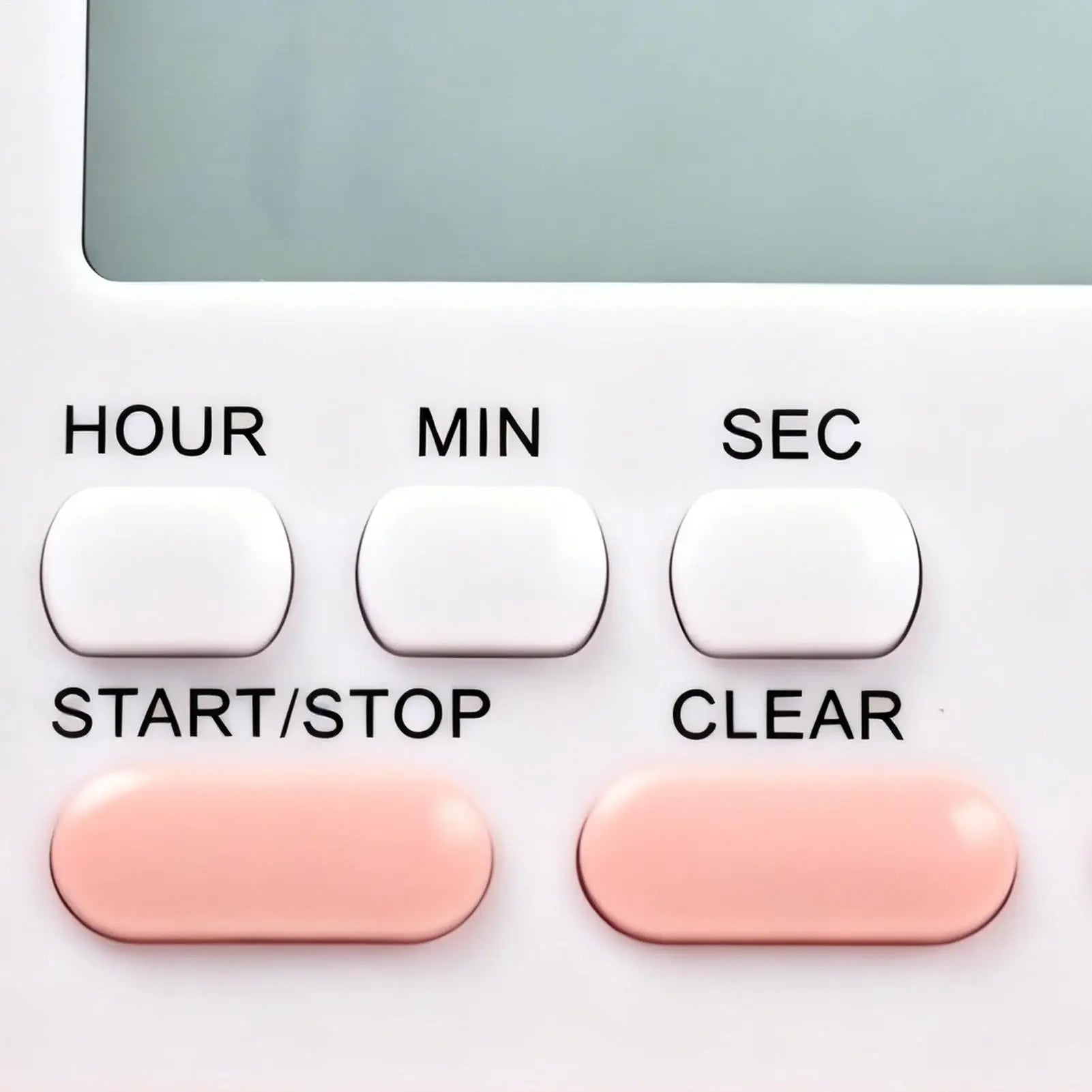 Silent Digital Timer for Study & Classroom, Multi-Purpose Countdown Clock for Students, Grilling, Baking  No Ticking Noise