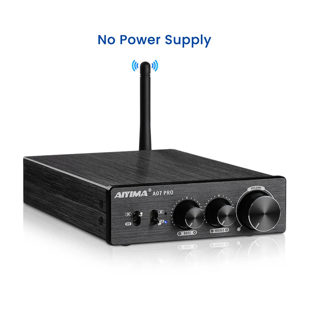AIYIMA TPA3255 Bluetooth Power Amplifier A07 PRO Audio Amplifier 2.0 Stereo Speaker Amplifiers HiFi Amplificador Amp 300Wx2