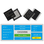 10Pcs/lot CH32V006 32V006F8P7 32V006K8U6/E8R6 Industrial Grade MCU 64K Flash Multi-Purpose General Purpose Microcontroller