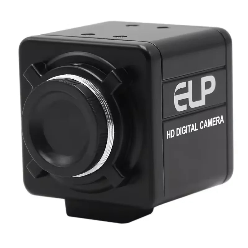 16MP USB Camera IMX298 Industrial Ultra HD Mini Webcam with CS Mount 5-50mm Manual Varifocal Lens Free Driver Plug&Play for PC