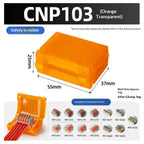 New! 1 Set Waterproof CNP106 IPX8 Mini Gel Wire Connector Junction Box Outdoor Easy Universal Wiring Rainproof Terminal Blocks