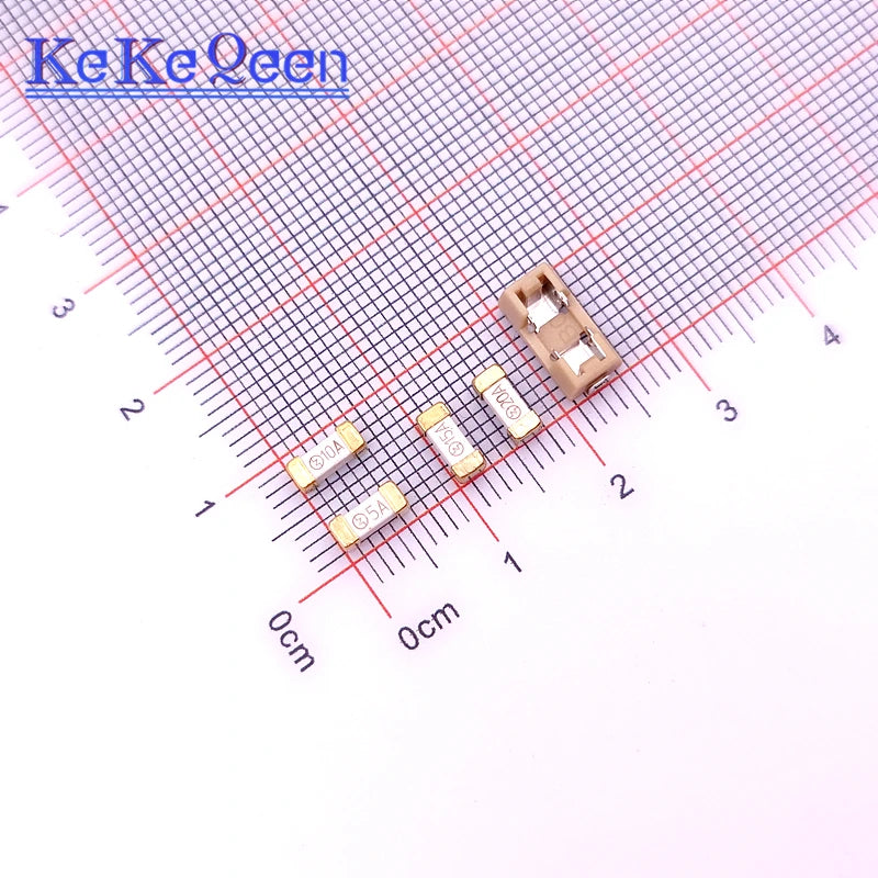 10-50PCS 1808/2410 Ceramic Fuse Chip Fast Blow Fuse 100mA 315mA 500mA 1A 2A 3A 4A 5A 6.3A 8A 10A 12A 15A 20A 0451 SMD Ceramic