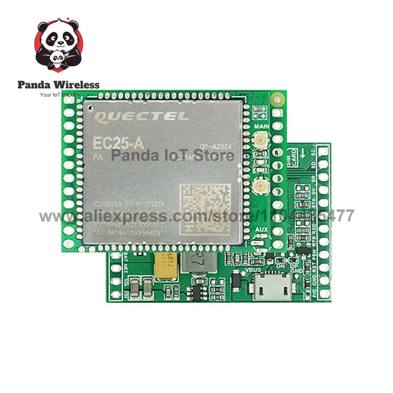 Quectel Double Row Pin EC25-A/AU/AUX/AF/AFX LTE Cat4 GNSS Development Core Board GPS Global Band And Graphics Card Processor