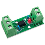 1 Channel Way Optocoupler Isolation Module PC817 EL817 3V-5V 12V 24V Photoelectric Isolator Rail Holder PLC Drive Motor Board