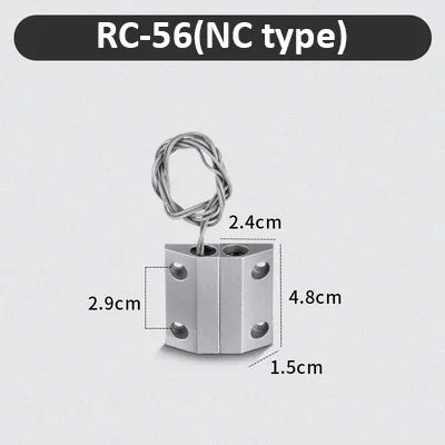 NC Door Sensor Metal Wired Roller Shutter Door Magnetic Contact Reed Switch for Security Alarm System