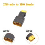 1/5/10PCS XT60 M/F To XT90 Male / Female and T-Plug Male/Female To XT90 Male/Female Connector Conversion Adapter for RC Battery