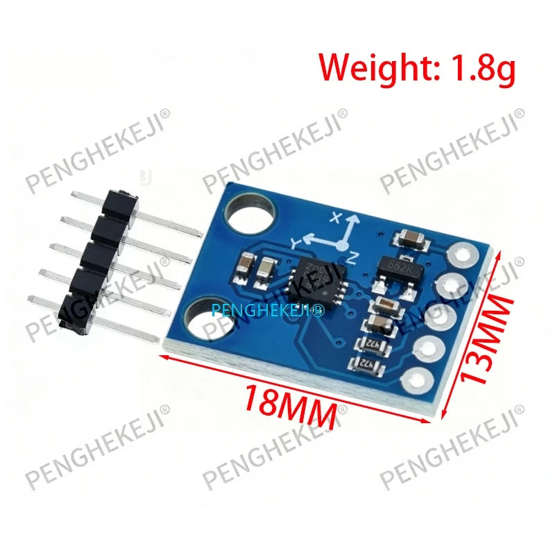 1/3/5/10/30PCS GY-273 QMC5883P electronic compass compass module three-axis magnetic field sensor