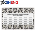 480PCS 24Values TO-92 Transistor Kit S8050 S8550 BC547B 2N5401 2N5551 2SC1815 C945 2N2222 2N3904 2N3906 S9015 New Assortment Box