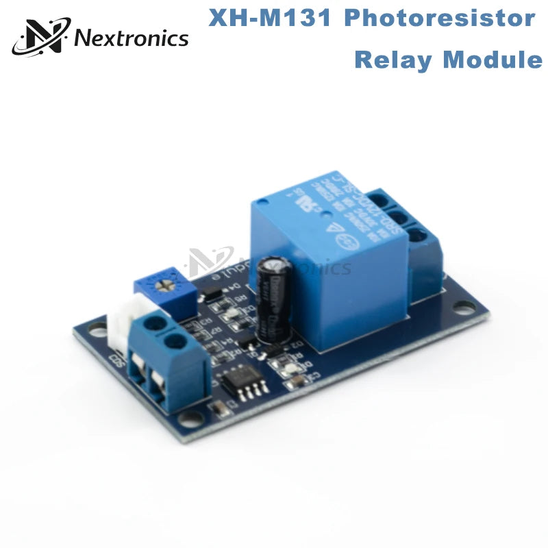 1/3/5/10PCS XH-M131 DC 5V 12V 24V Light Control Switch LDR Photoresistor Relay Module 10A Automatic Light Sensor