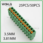 KF2EDGKN 3.5MM 2P ~ 12P PCB PLUG-IN TERMINAL BlOCKS  15EDGKN-3.5