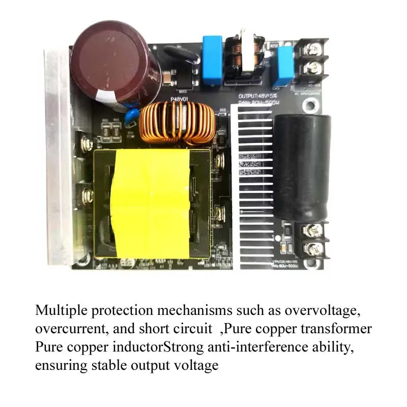 New TPA3255 High-power 300W + 300W  Stereo HIFI Digital Amplifier Board With 48V 600W Power Supply