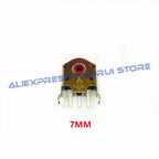 Kailh 5/7/8/9/10/11mm Rotary Mouse Scroll Wheel Encoder 1.74 mm hole 20-40g force for PC Mouse alps encoder