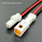 1 Set JST 2 Pin Auto Waterproof Electronic Micro Connector Wire Harness Butt Plug 02R-JWPF-VSLE-S 02T-JWPF-VSLE-S JWPF-VSLE-D