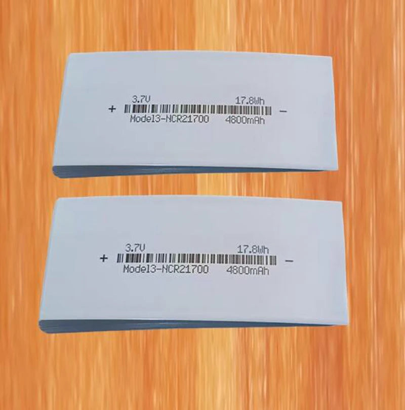 21700 Battery Plastic Shrink Skin Packaging Film PVC Shrink Sleeve Packaging Insulation Film for Lithium Battery