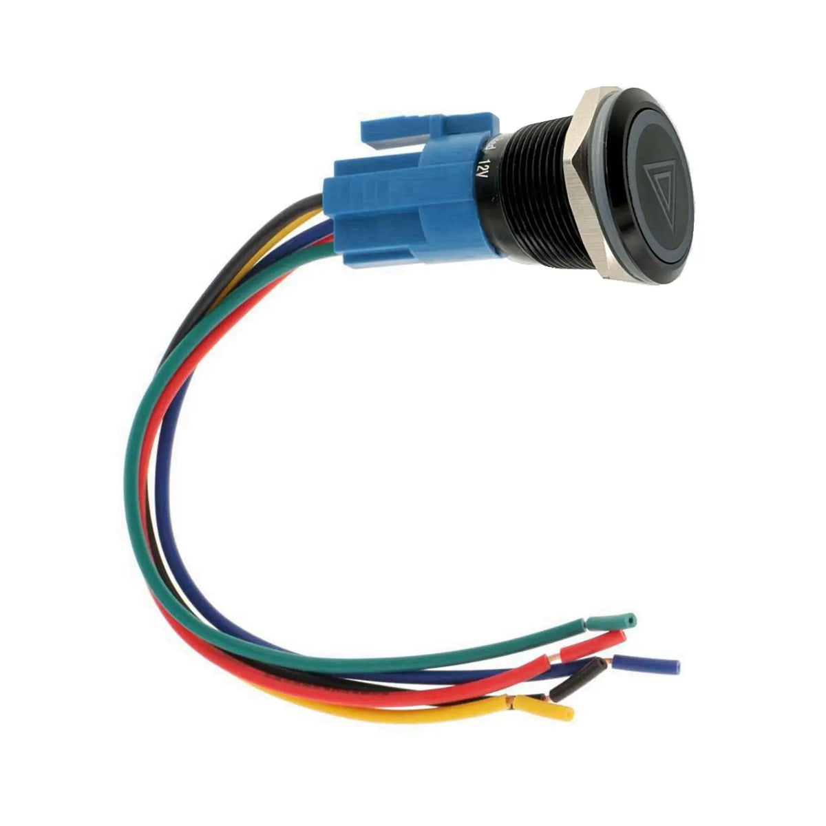 Warning Light Button Switch Emergency Hazard Warning Push Button Switch Car Emergency Light Switch Button for Car Motorcycle