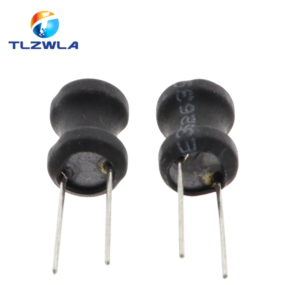 10PCS DIP Power Inductor 8X10MM 2.2UH 4.7UH 10uH 22uH 100uH 150uh 220uH 330uH 470uH 1MH 2.2MH 4.7MH 10MH Inductance 8*10mm 2Pin