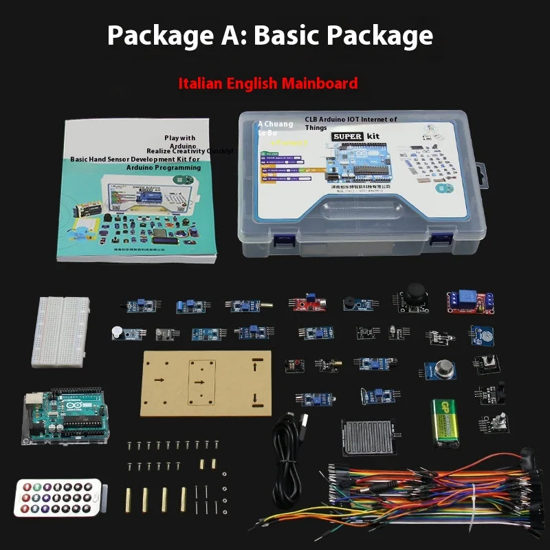 IoT Maker Board Arduino UNO R3 Starter Kit with Scratch Coding for Beginners Electronic DIYMore Official Store DIY More