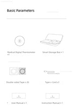 Miaomiaoce Digital Baby Smart Thermometer Accurate Measurement Constant Monitor High Temperature Alarm Smart Home Devices