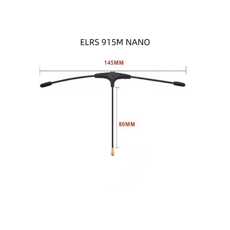 ELRS Receiver 2.4 GHz/915 MHz ExpressLRS High Refresh Rate Drone Communication Antenna for HD Video Transmission and FPV Antenna