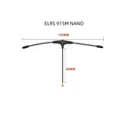 2.4 GHz/915 MHz ELRS Receive ExpressLRS High Refresh Rate Drone Communication Antenna for HD Video Transmission and FPV Antenna