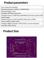 STM32 board CAN RS485 STM32F103VET6 minimum system MCU learning