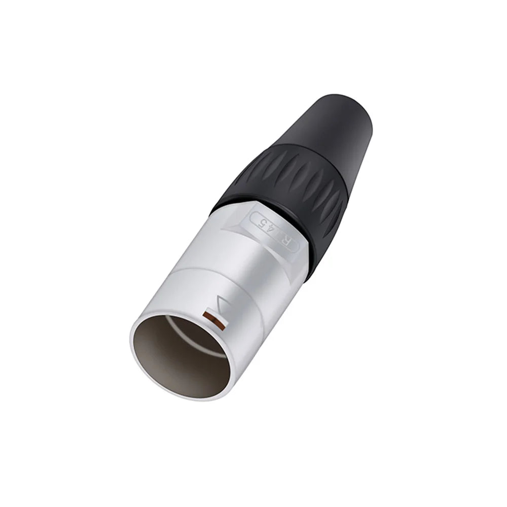 1pc RJ45 Male Aviation Plug Waterproof Connector Network Adapter Ethernet Network Converter  Panel Mount Straight Adapter