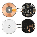 20W High Power Wireless Charger Transmitter Module 12V/24V Type-C Fast Charging Circuit Coil Charger Board For Mobile Phone