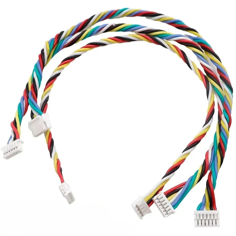 5Pcs GH1.25 2P/3P/4P/5P/6P-10 Pin GH 1.25 Single/Same/Reverse Connector with 15CM Soft Silicone Cables