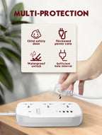 LDNIO Smart Plug Power Strip Tuya Wifi Remote Control Timer Socket Line Filter Smart Home Switch EU KR UK US Outlet USB Adaptor