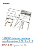 10PCS Carbon Film Resistor 5% 5W 1R ~ 1M 2.2R 10R 22R 47R 51R 100R 150R 470R 1K 4.7K 10K 47K 10 47 51 100 150 Ohm 5W Resistance
