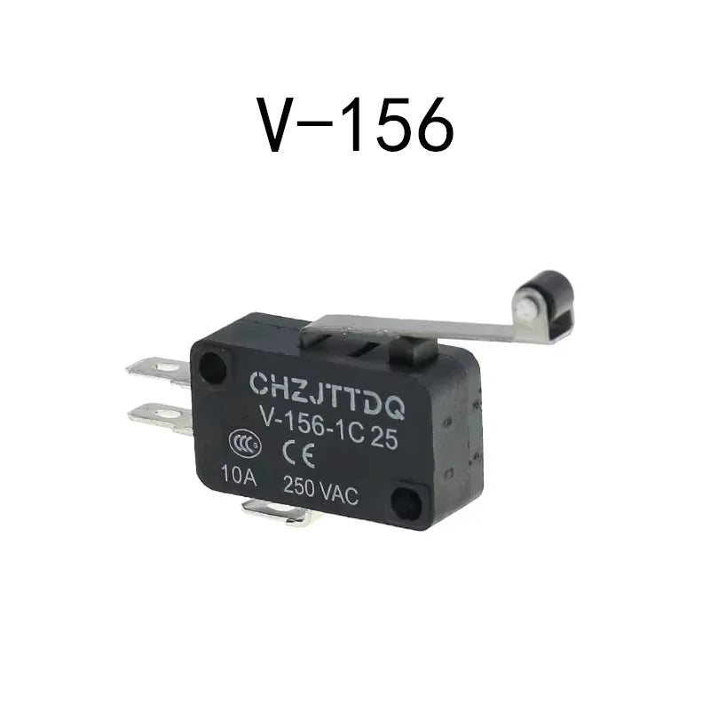 1PCS Micro Limit Switch CHZJTTDQ V-15.V-151.V-152.V-153.V-154.V-155.V-156.-1C 25 Travel Switch Limit Switch Silver Contact