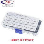 10 Models 6*6 Tact Tactile Push Button Switch Kit Height: 4.3~13MM DIP 4P Micro 6x6 Key Switch for Arduino