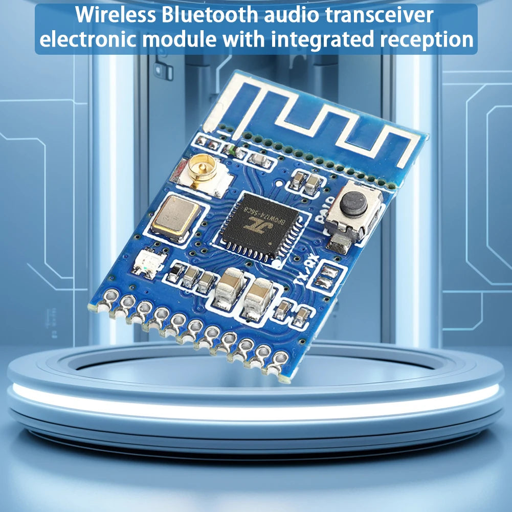 KCX_EMITER Bluetooth-Compatible 5.3 Module 3.5-5V Audio Transmitter Module Earphone Board Wireless Speaker
