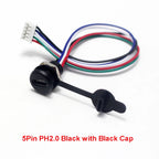 1PCS 2/4/5Pin USB-C Connector Type-C Waterproof with PH 2.0 Nut Locking Panel Mounting TPC Waterproof Fast Charging Jack Port