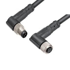 M8 3Pin 4Pin 5Pin 6Pin 8Pin Double Plug Male Female 5M PUR/PVC Cable Adapter  Waterproof Sensor Aviation Connector Power Charger