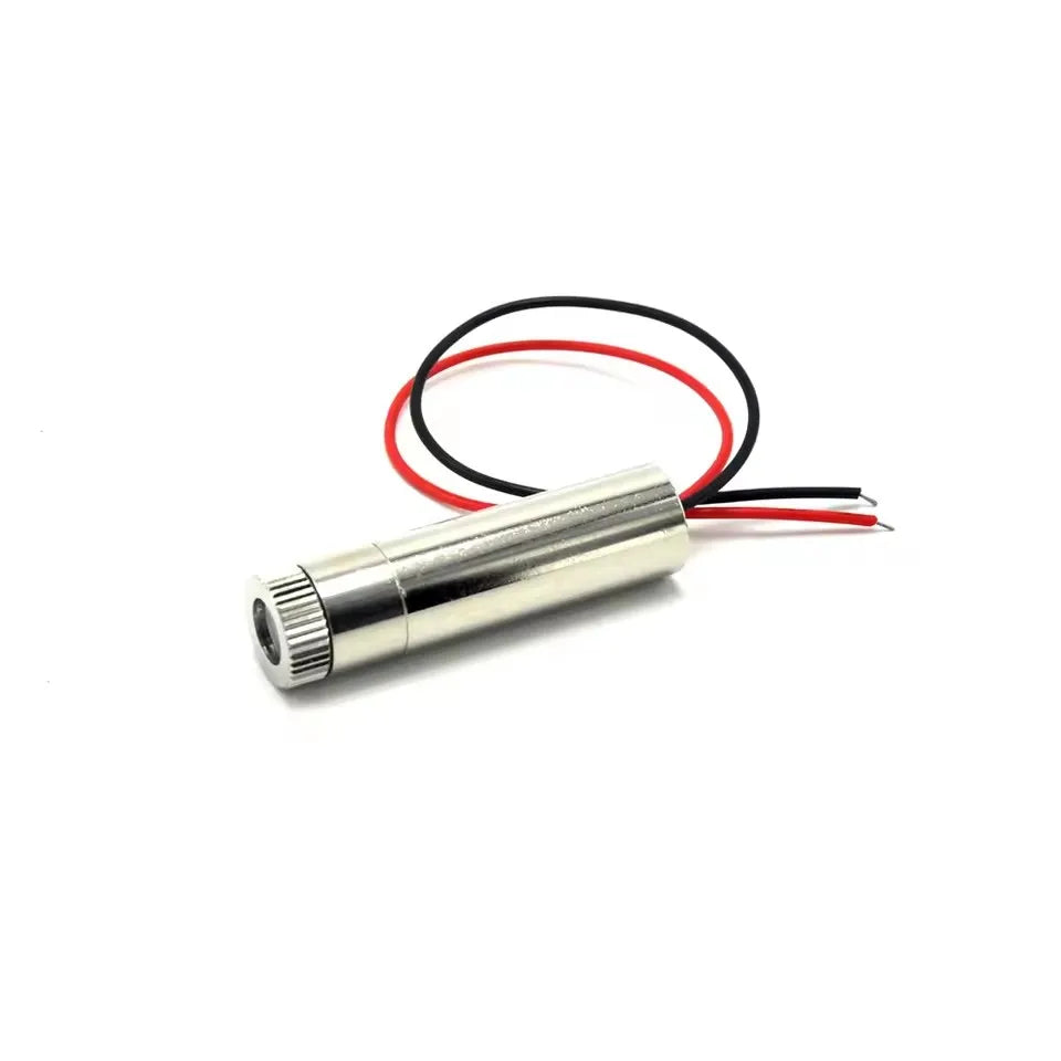 488nm 30mW Cyan-Blue Dot Light Focusable Laser Diode Module Woodwork Positioning
